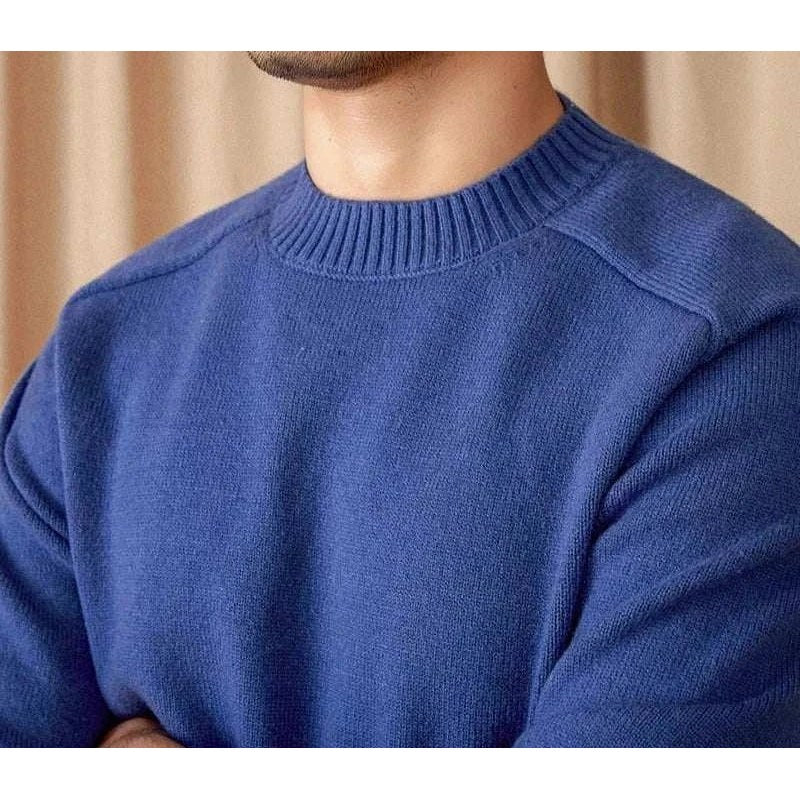 Japanese casual winter sweater