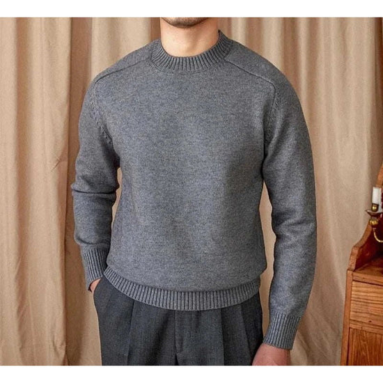 Japanese casual winter sweater