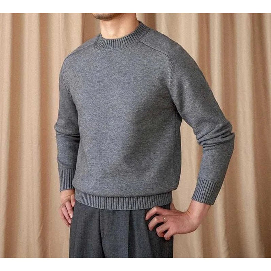 Japanese casual winter sweater