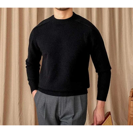 Japanese casual winter sweater