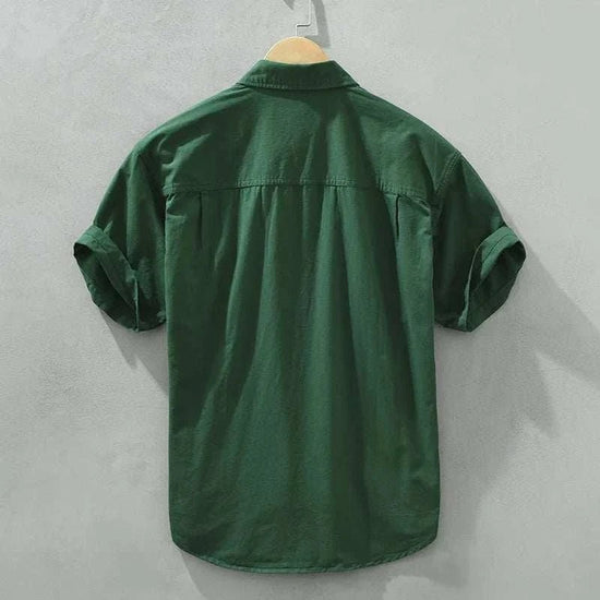 Japanese loose short sleeve summer shirt