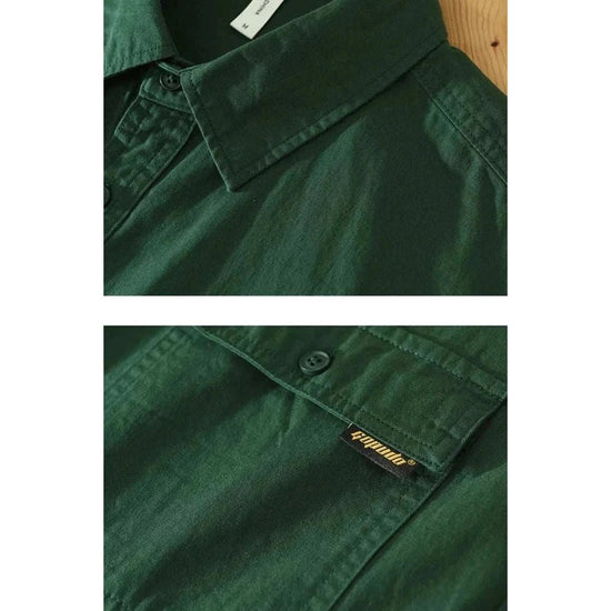 Japanese loose short sleeve summer shirt