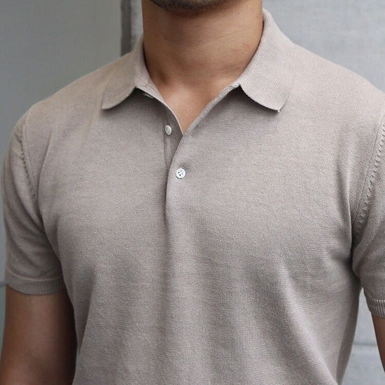 Knitted Cotton T-Shirt