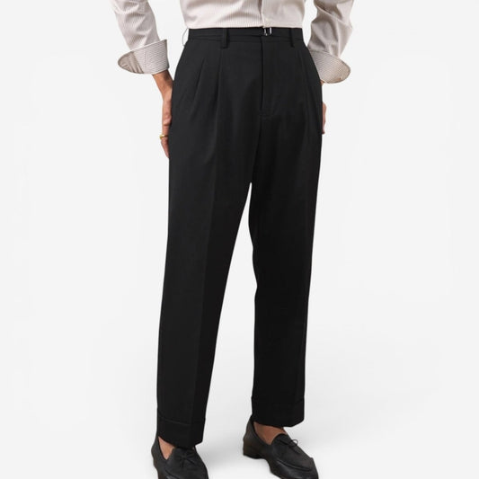 Leo business trousers with full leg