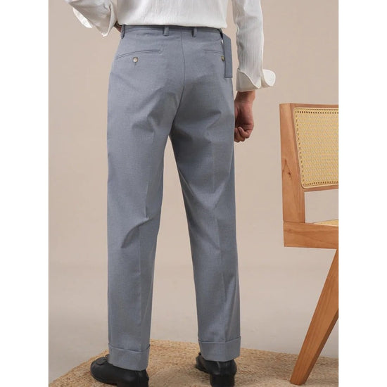 Leo business trousers with full leg
