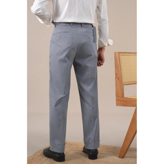 Leo business trousers with full leg
