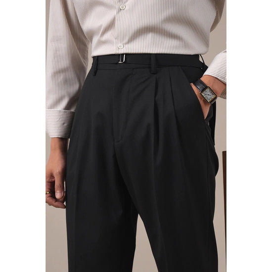 Leo business trousers with full leg