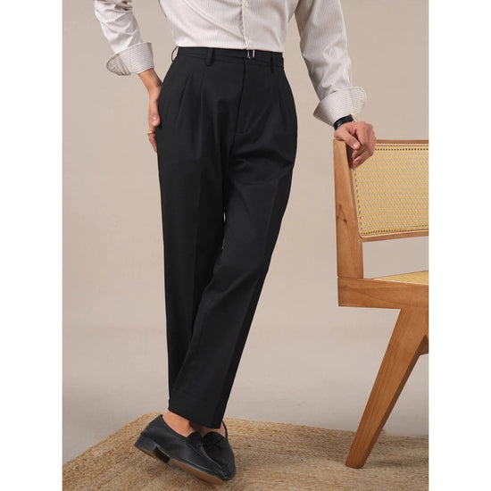 Leo business trousers with full leg