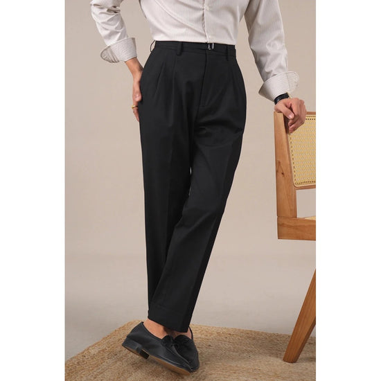 Leo business trousers with full leg