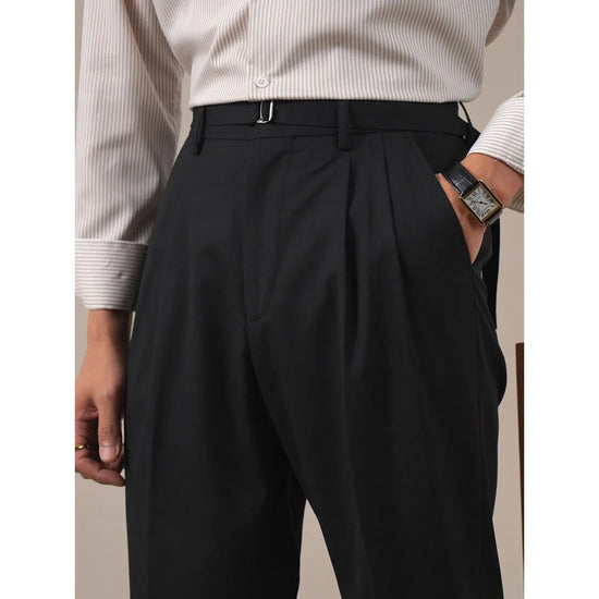 Leo business trousers with full leg