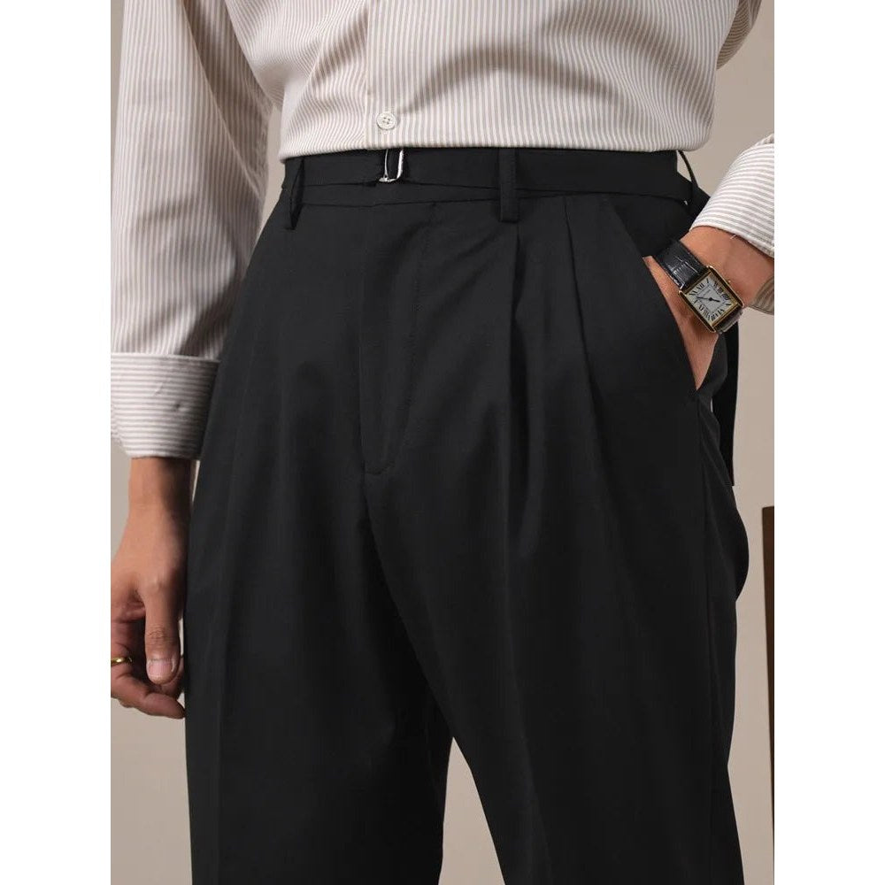 Leo business trousers with full leg