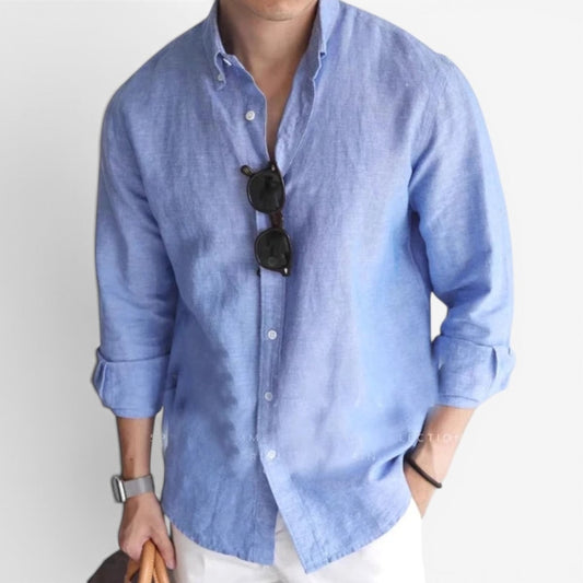 Leo linen-cotton spring shirt