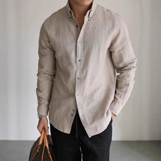Leo linen-cotton spring shirt