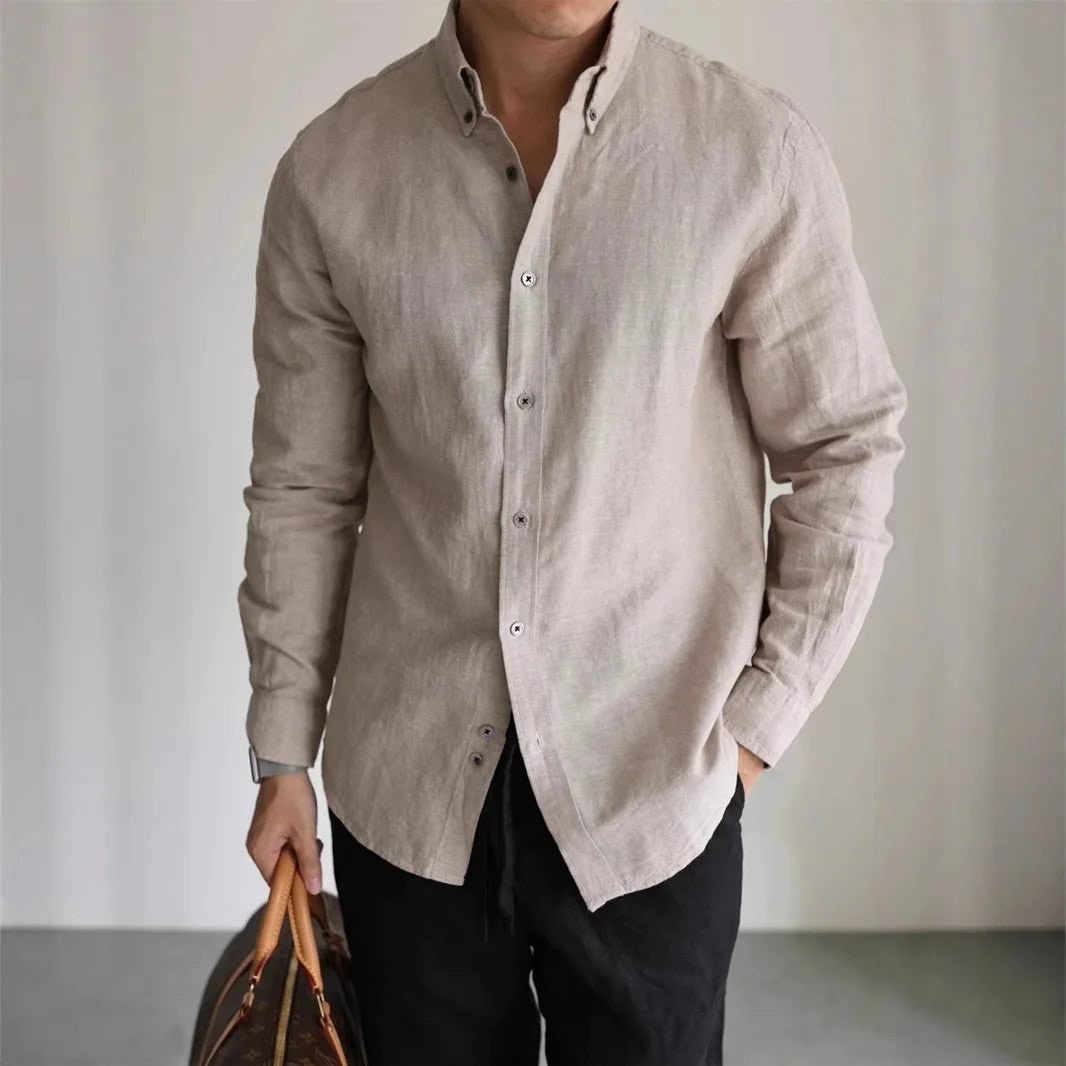 Leo linen-cotton spring shirt