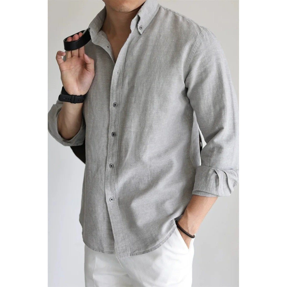 Leo linen-cotton spring shirt