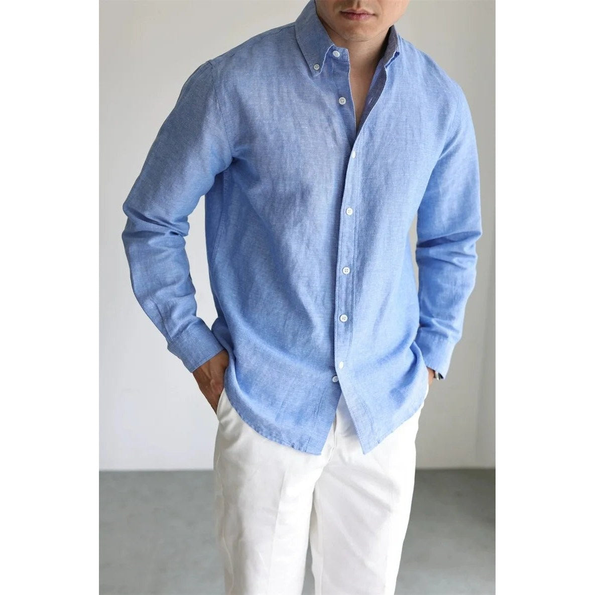 Leo linen-cotton spring shirt