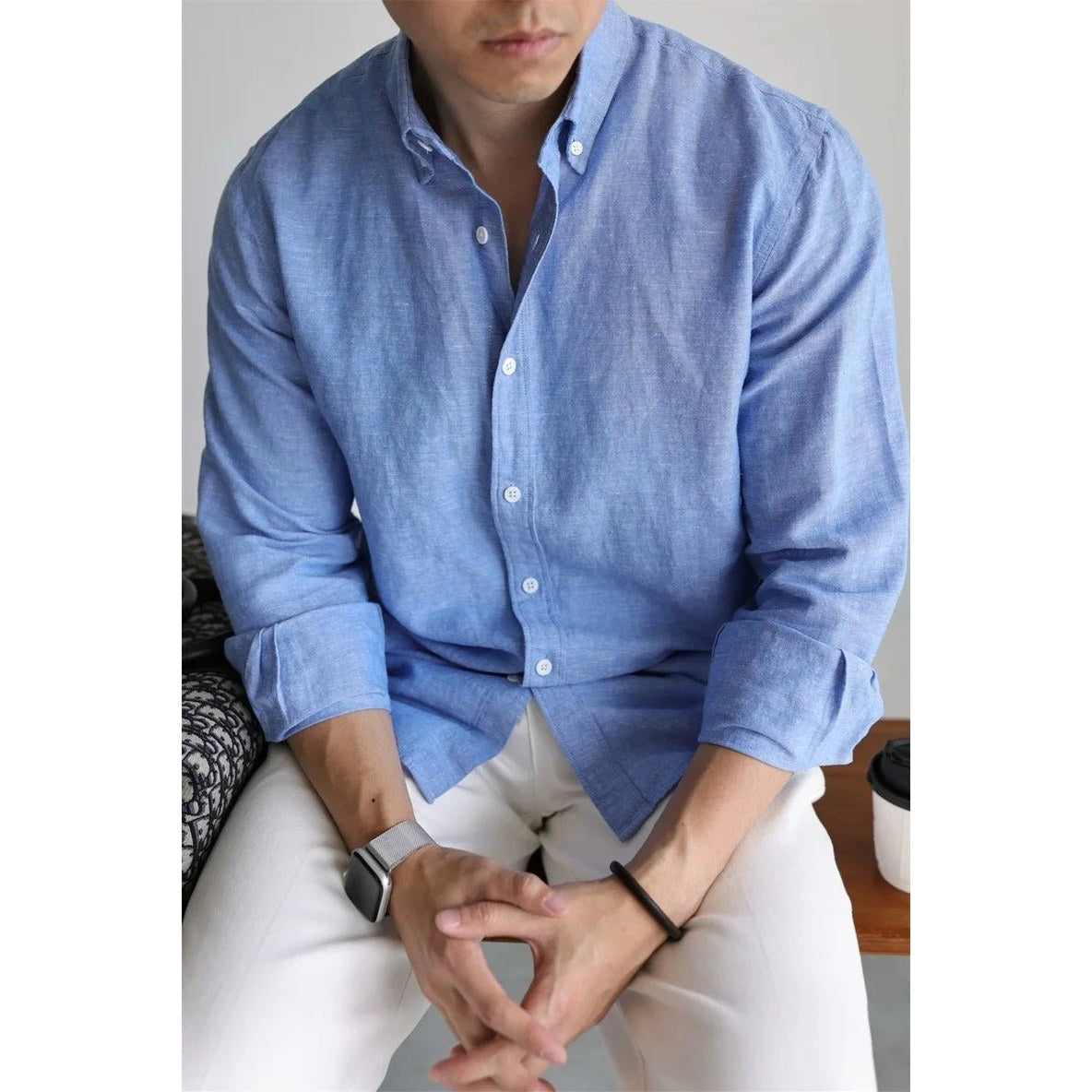 Leo linen-cotton spring shirt