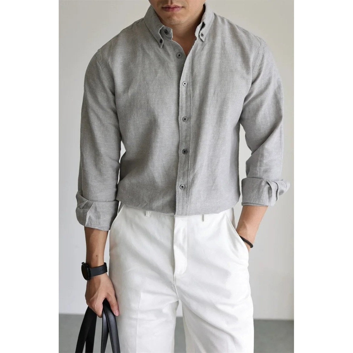 Leo linen-cotton spring shirt