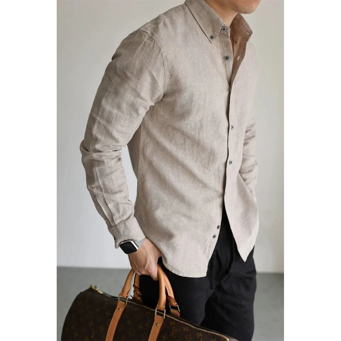 Leo linen-cotton spring shirt