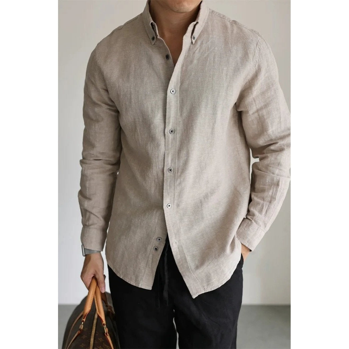 Leo linen-cotton spring shirt