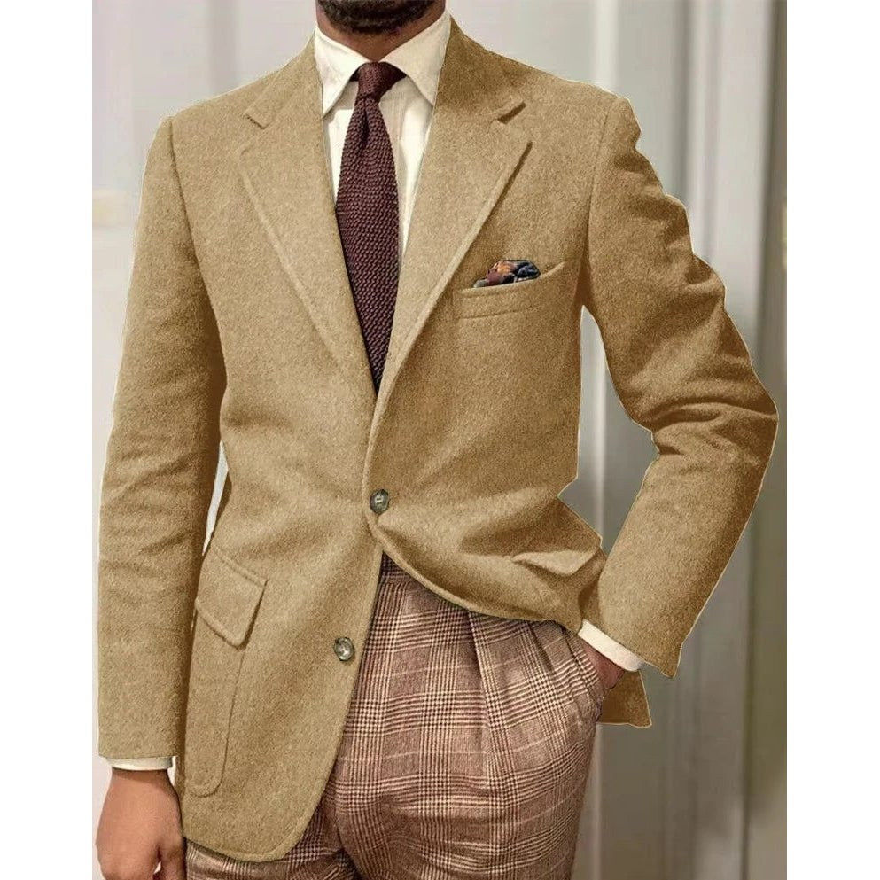 Leo slim fit elegant suit blazer
