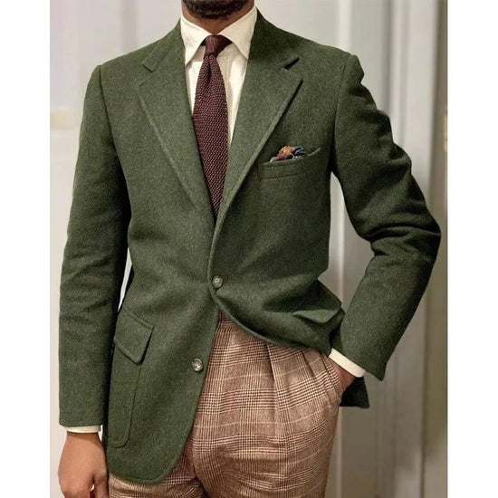 Leo slim fit elegant suit blazer