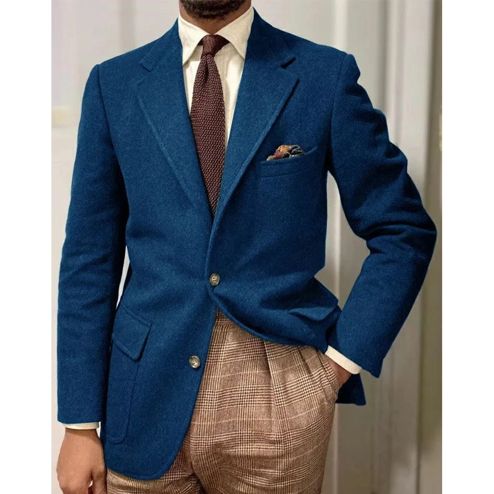 Leo slim fit elegant suit blazer