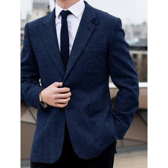 Leo slim fit elegant suit blazer