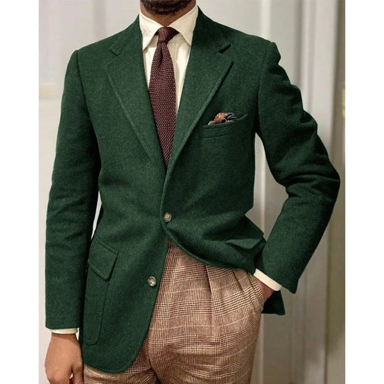 Leo slim fit elegant suit blazer