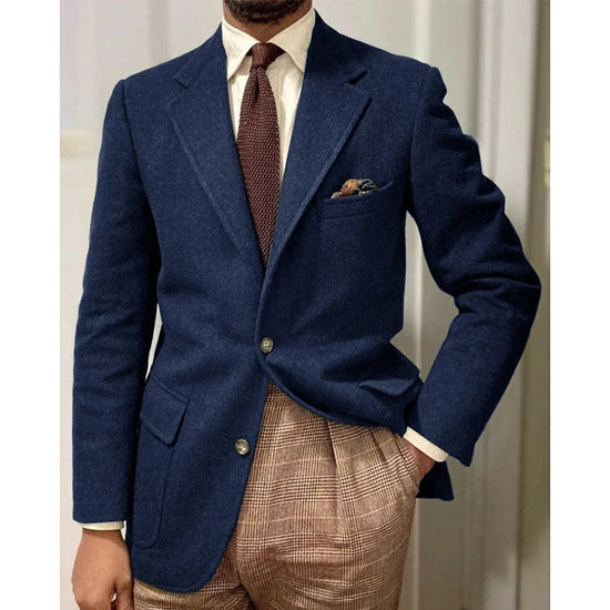 Leo slim fit elegant suit blazer