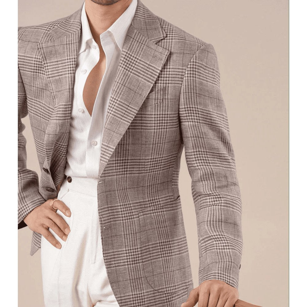 Leo spring italian-style prince suit