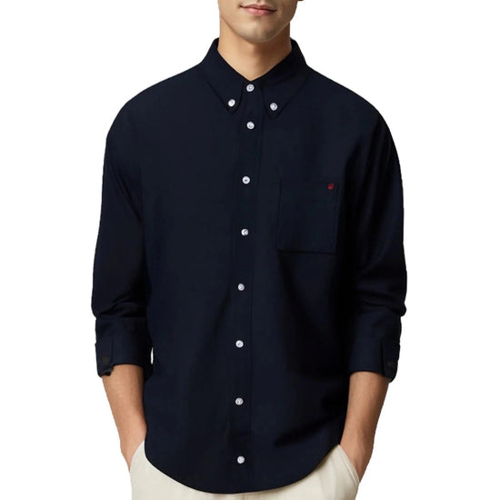 Leo spring navy-blue shirt