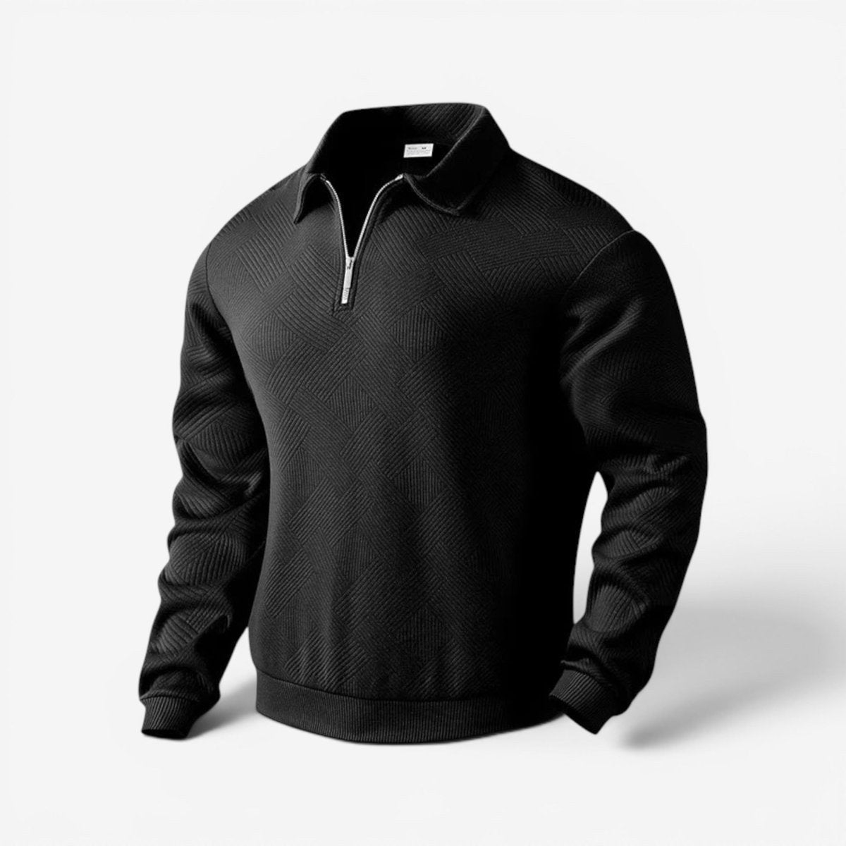 Leo spring sweater with zip