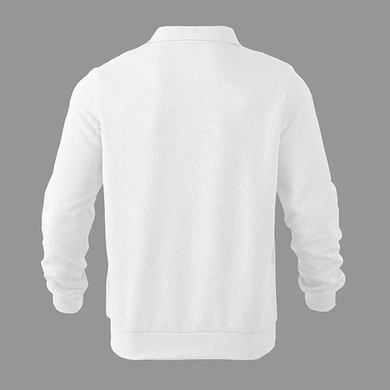 Leo spring sweater with zip