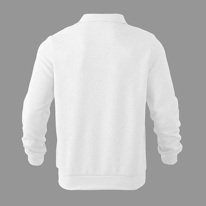 Leo spring sweater with zip