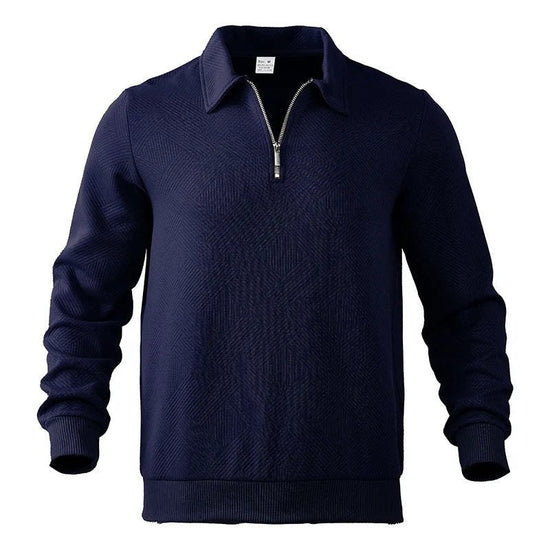 Leo spring sweater with zip