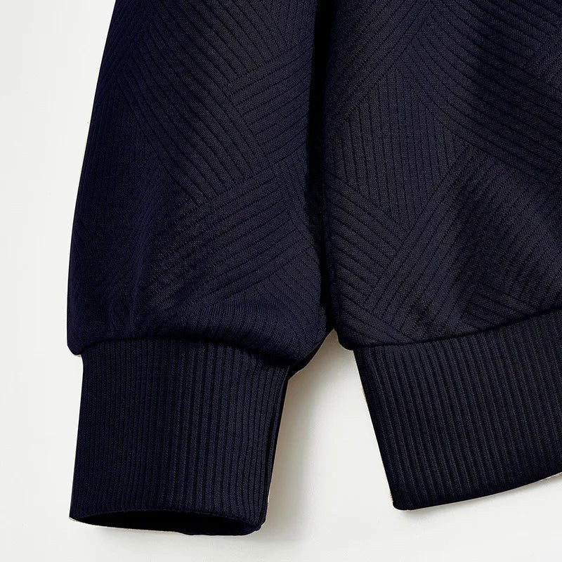 Leo spring sweater with zip