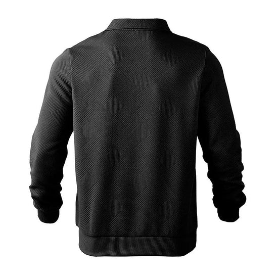 Leo spring sweater with zip