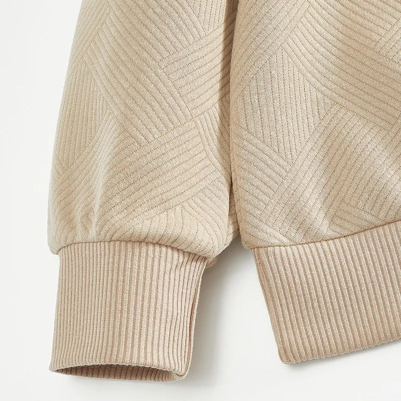 Leo spring sweater with zip