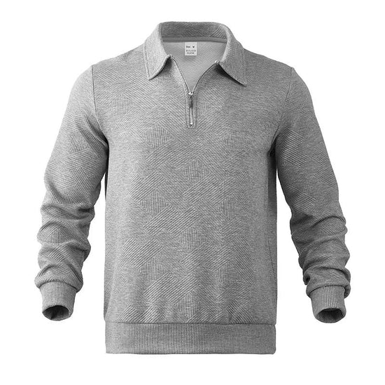 Leo spring sweater with zip
