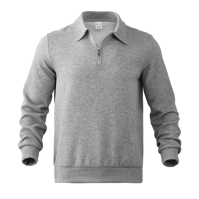 Leo spring sweater with zip