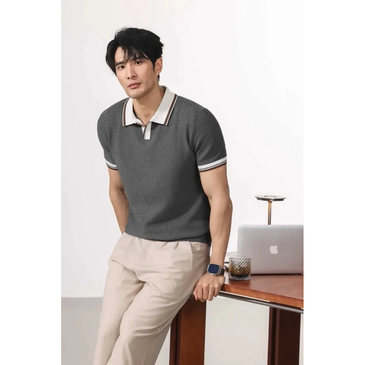 Leo summer business polo shirt