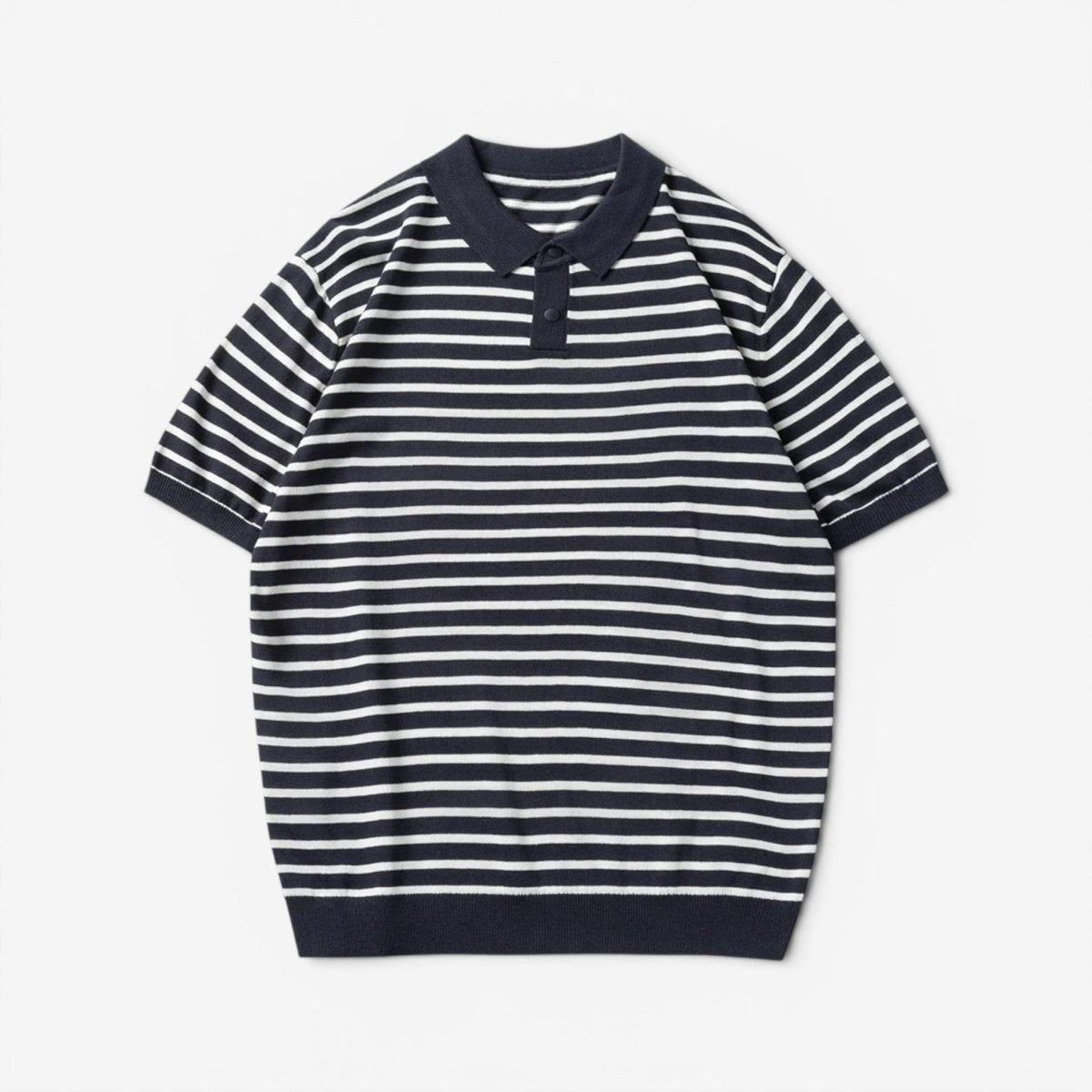 Leo summer striped polo shirt