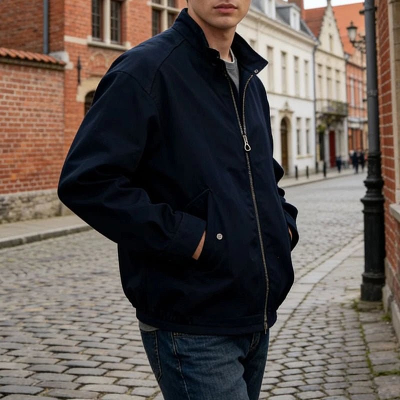 Leo zip-up spring jacket