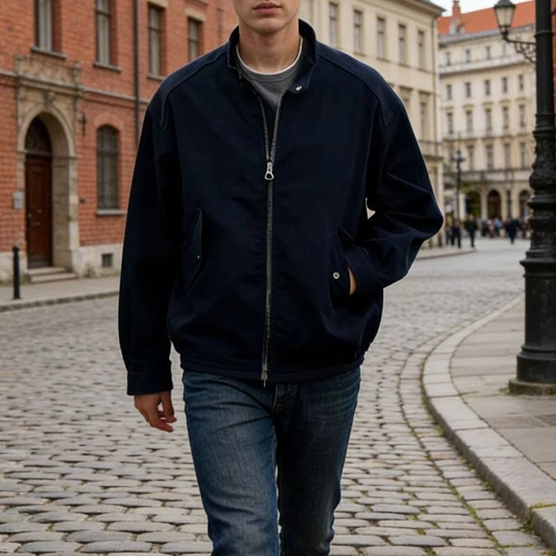 Leo zip-up spring jacket