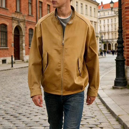 Leo zip-up spring jacket