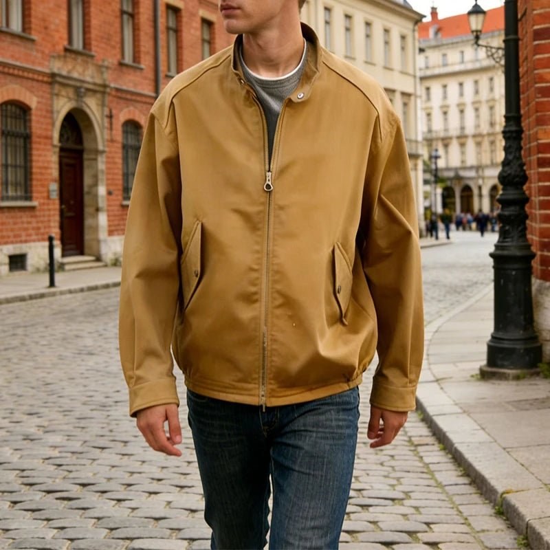 Leo zip-up spring jacket