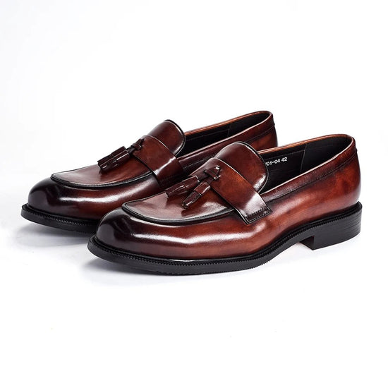 Leonardo classic slip luxury shoes