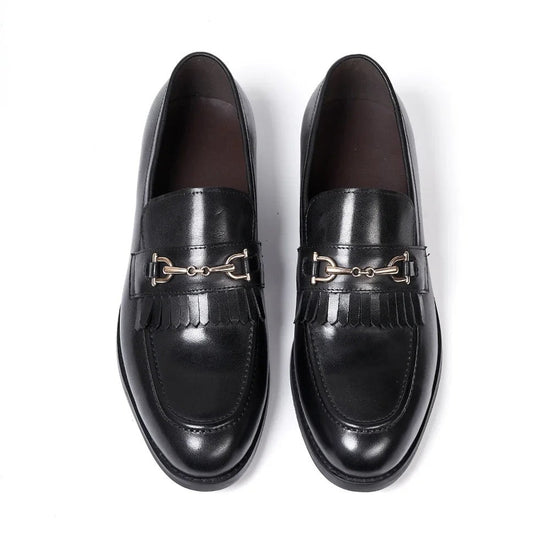 Leonardo classic wedding leather shoes