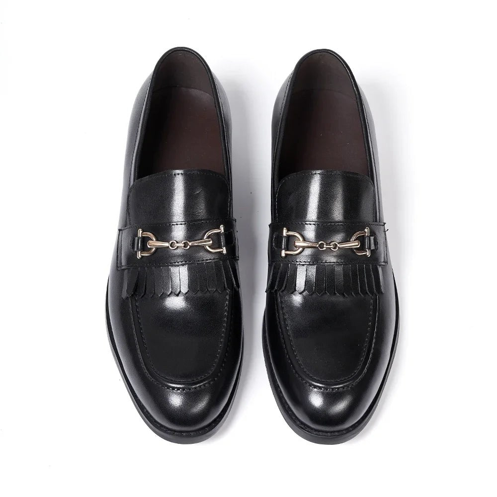 Leonardo classic wedding leather shoes